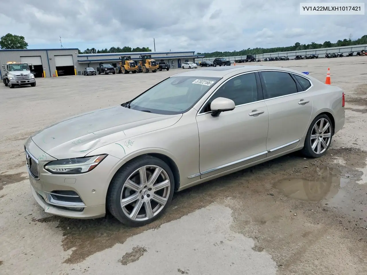 2017 Volvo S90 T6 Inscription VIN: YV1A22MLXH1017421 Lot: 57822166