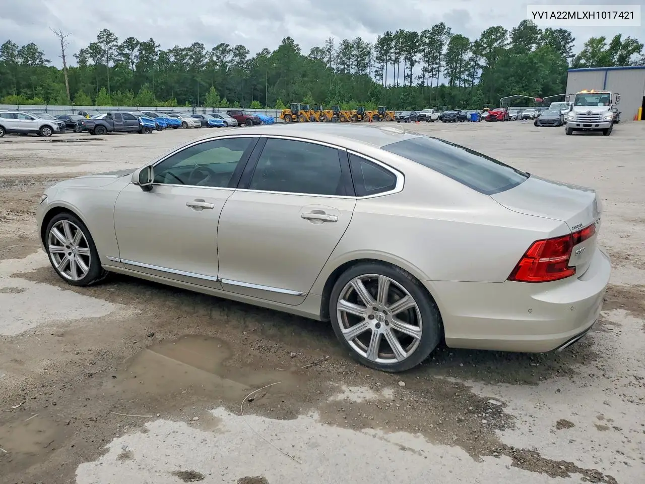 2017 Volvo S90 T6 Inscription VIN: YV1A22MLXH1017421 Lot: 57822166