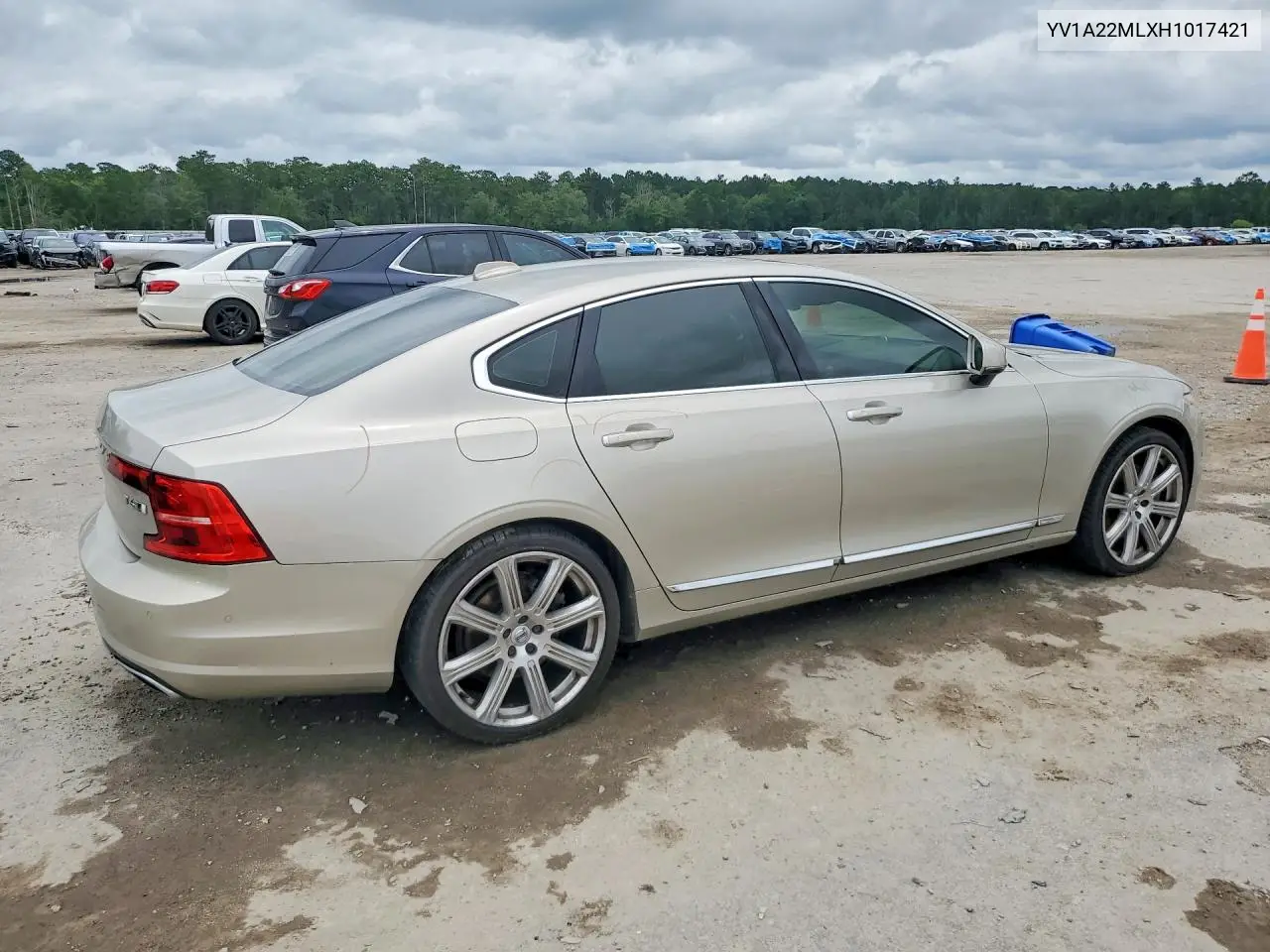 2017 Volvo S90 T6 Inscription VIN: YV1A22MLXH1017421 Lot: 57822166