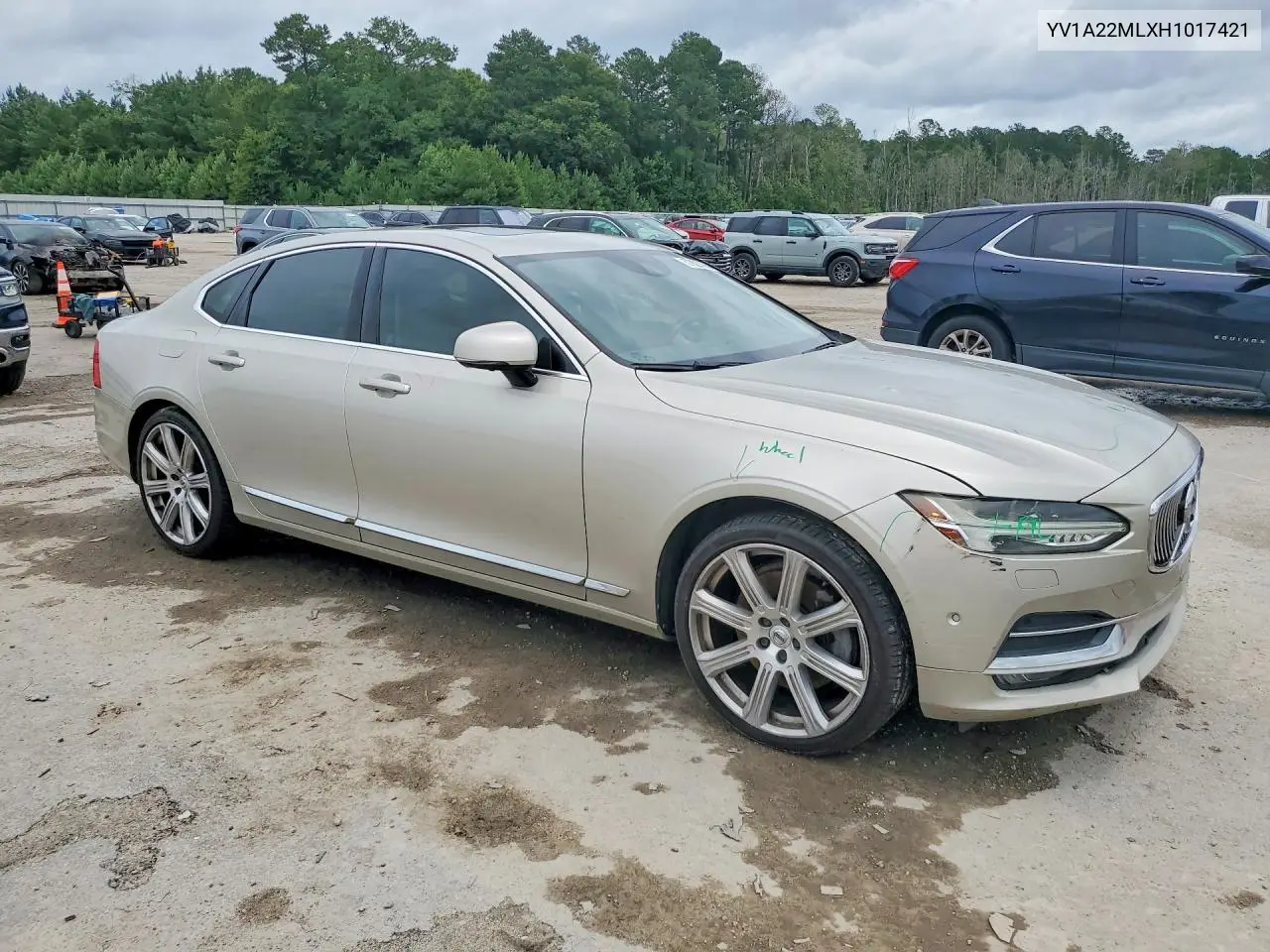 2017 Volvo S90 T6 Inscription VIN: YV1A22MLXH1017421 Lot: 57822166