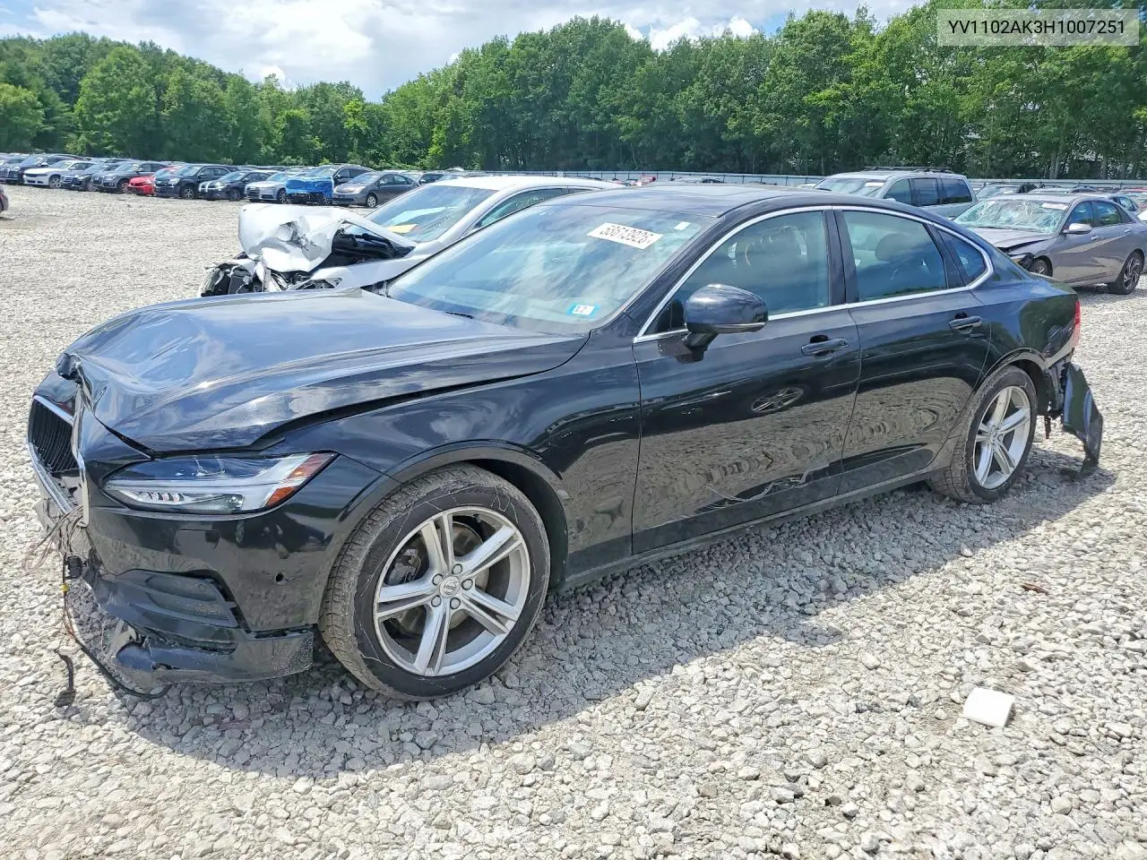 2017 Volvo S90 T5 Momentum VIN: YV1102AK3H1007251 Lot: 58613926