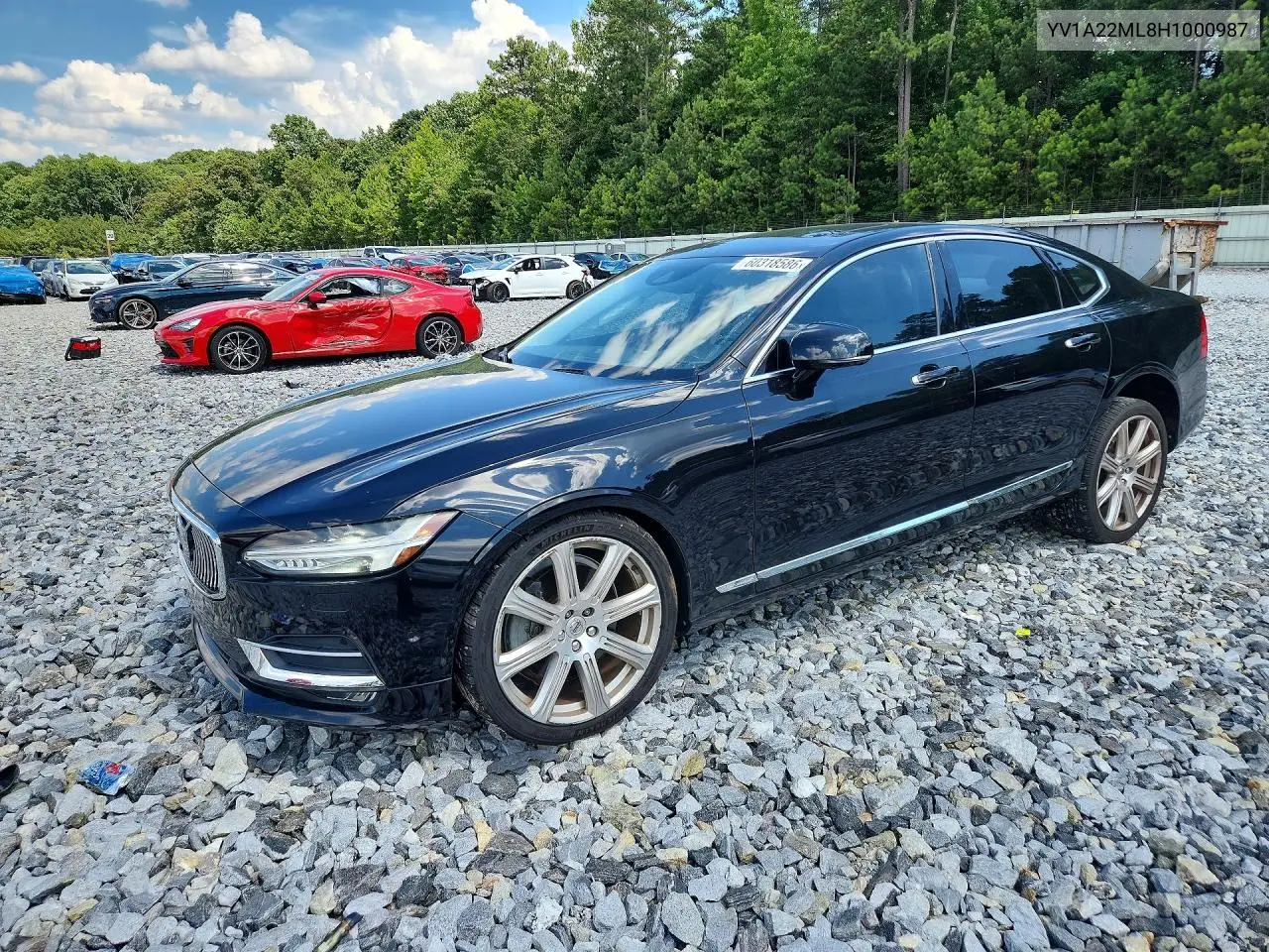 2017 Volvo S90 T6 Inscription VIN: YV1A22ML8H1000987 Lot: 60318586