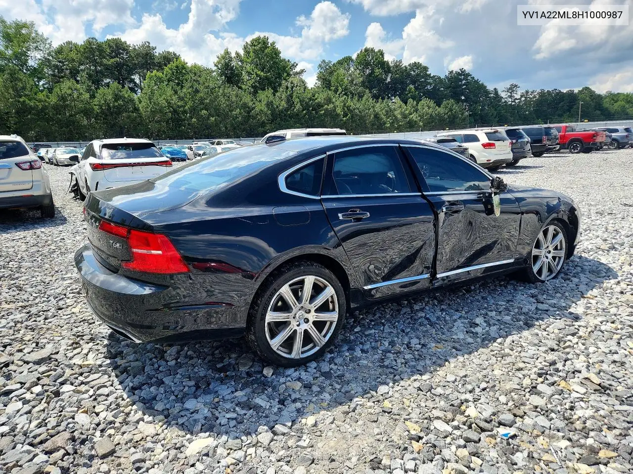 2017 Volvo S90 T6 Inscription VIN: YV1A22ML8H1000987 Lot: 60318586
