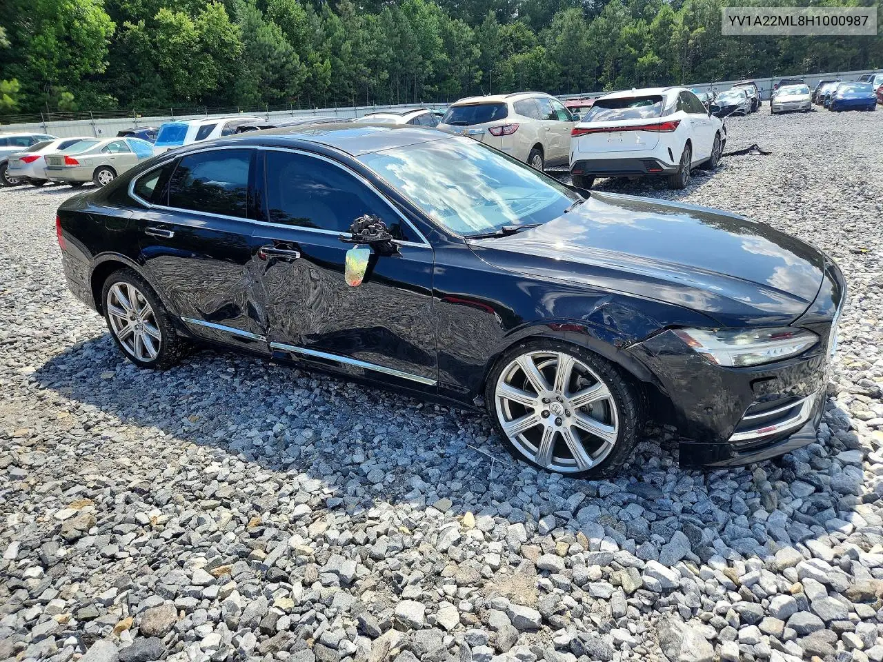 2017 Volvo S90 T6 Inscription VIN: YV1A22ML8H1000987 Lot: 60318586