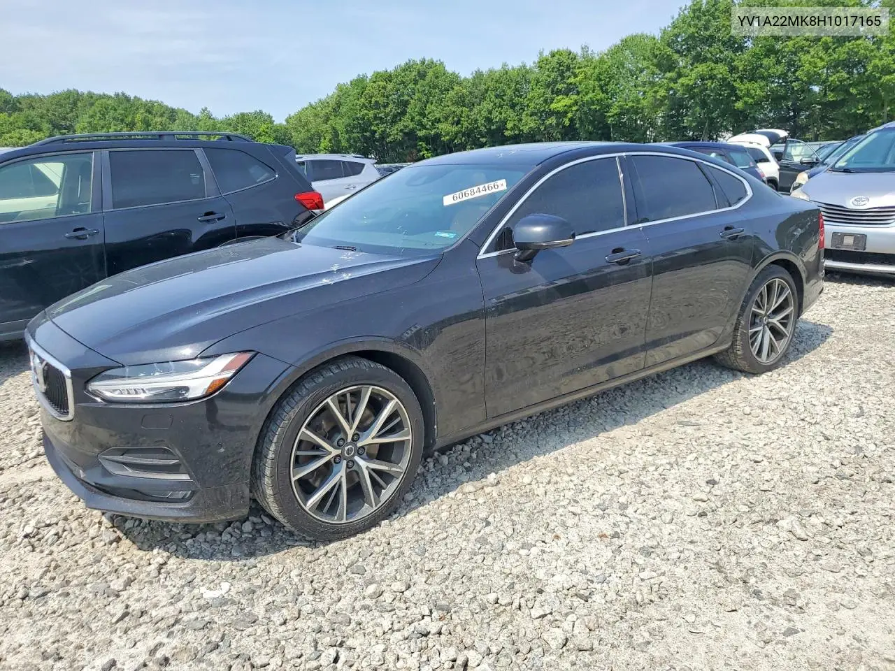 2017 Volvo S90 T6 Momentum VIN: YV1A22MK8H1017165 Lot: 60684466