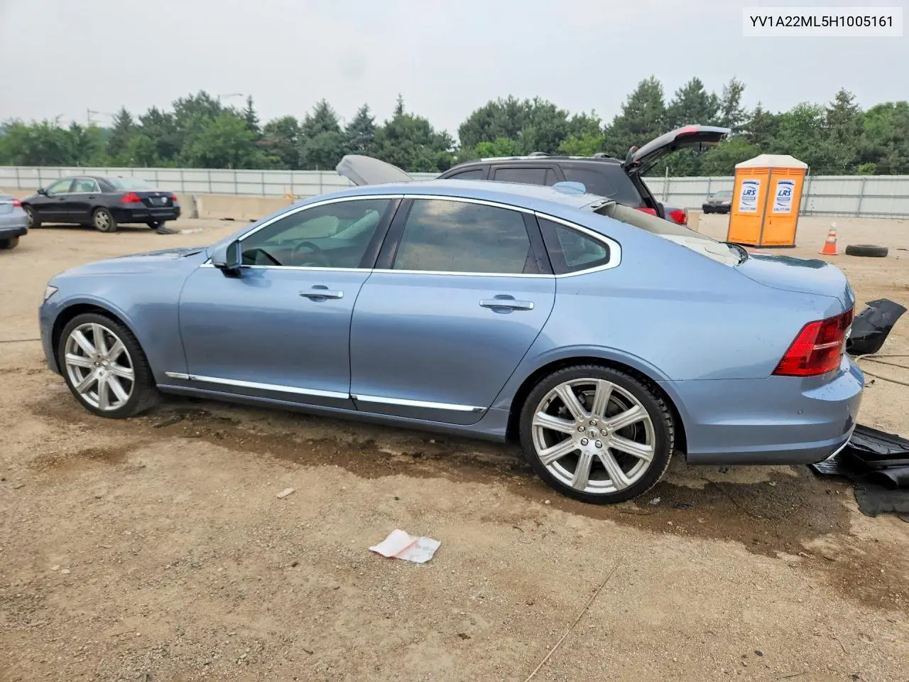 2017 Volvo S90 T6 Inscription VIN: YV1A22ML5H1005161 Lot: 61336016
