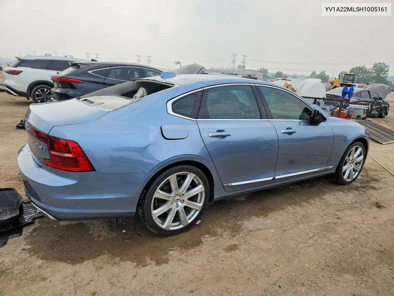 2017 Volvo S90 T6 Inscription VIN: YV1A22ML5H1005161 Lot: 61336016