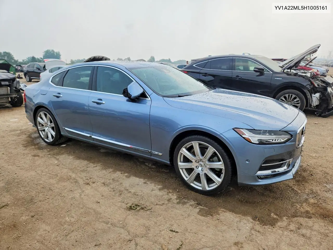 2017 Volvo S90 T6 Inscription VIN: YV1A22ML5H1005161 Lot: 61336016