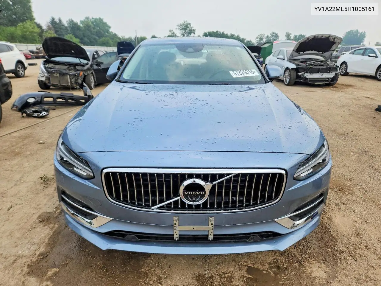 2017 Volvo S90 T6 Inscription VIN: YV1A22ML5H1005161 Lot: 61336016