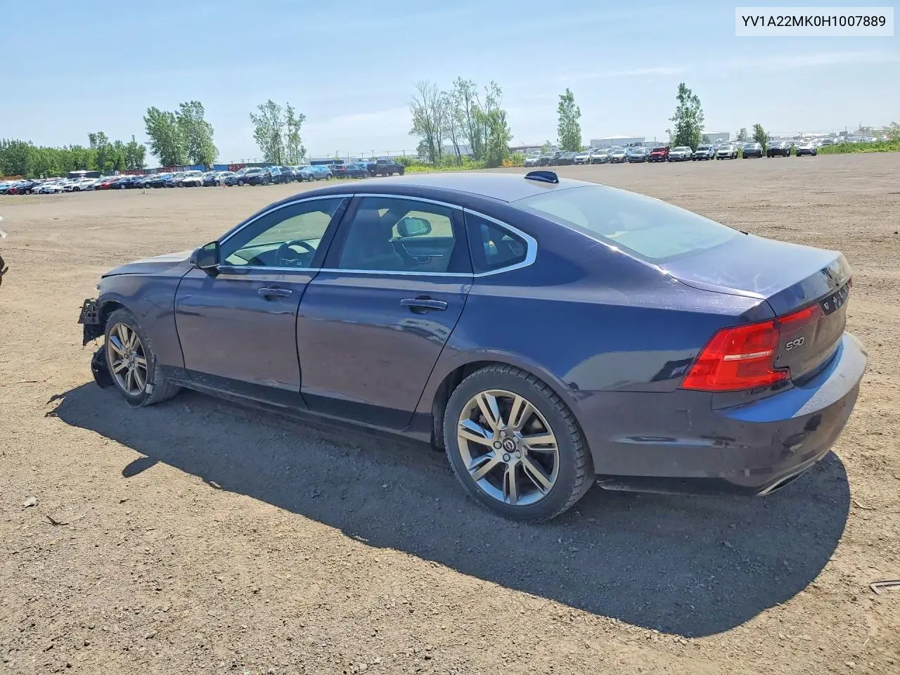 2017 Volvo S90 T6 Momentum VIN: YV1A22MK0H1007889 Lot: 61504266
