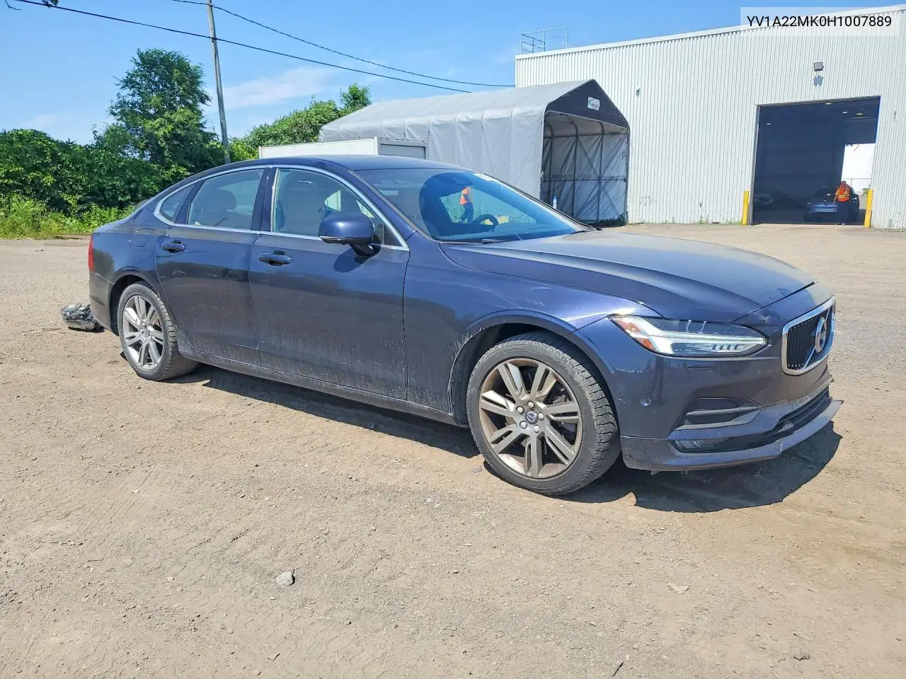 2017 Volvo S90 T6 Momentum VIN: YV1A22MK0H1007889 Lot: 61504266