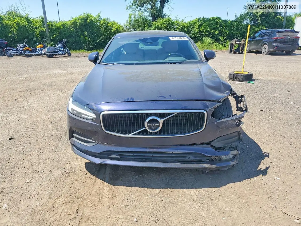 2017 Volvo S90 T6 Momentum VIN: YV1A22MK0H1007889 Lot: 61504266