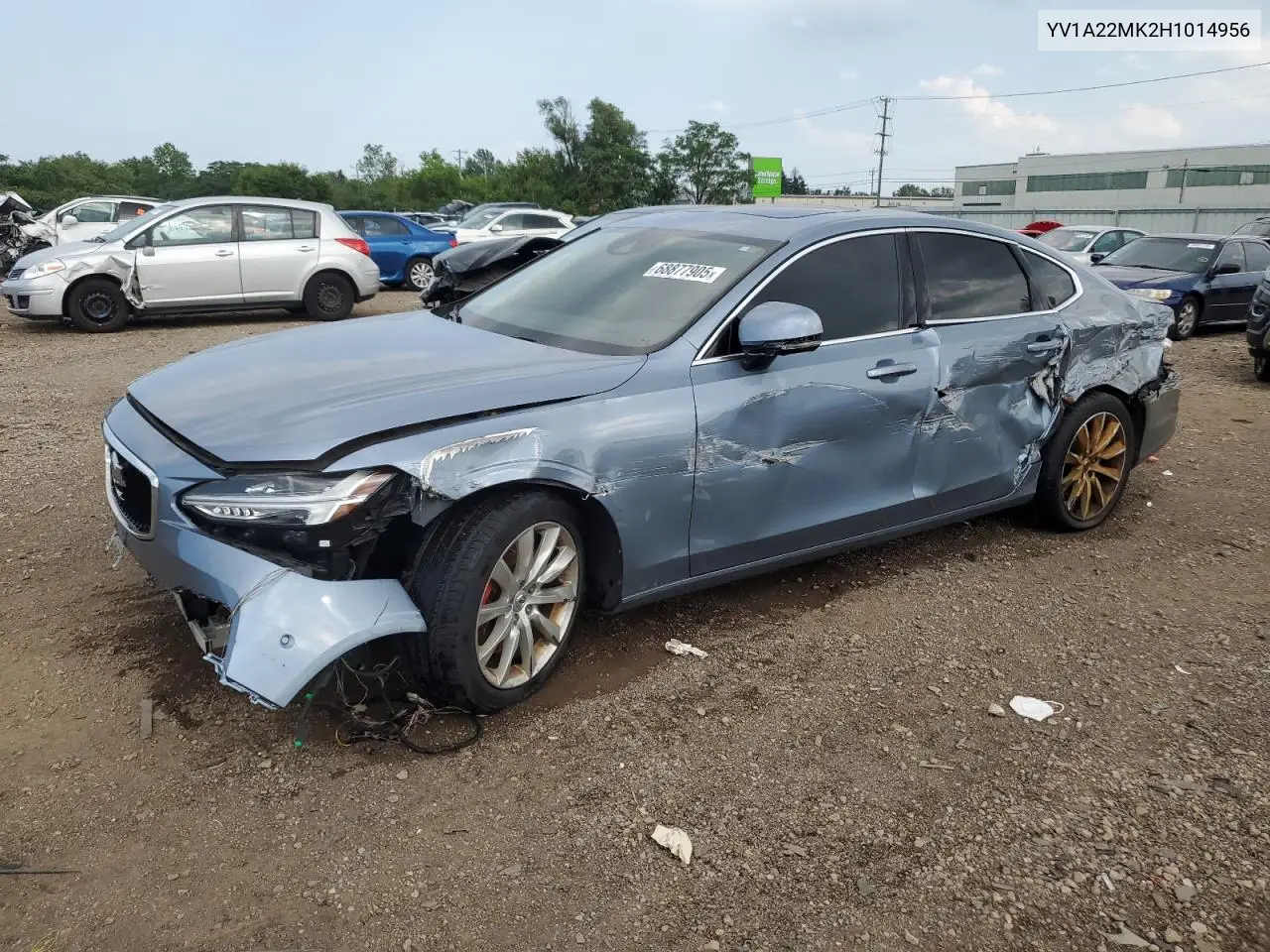 YV1A22MK2H1014956 2017 Volvo S90 T6 Momentum