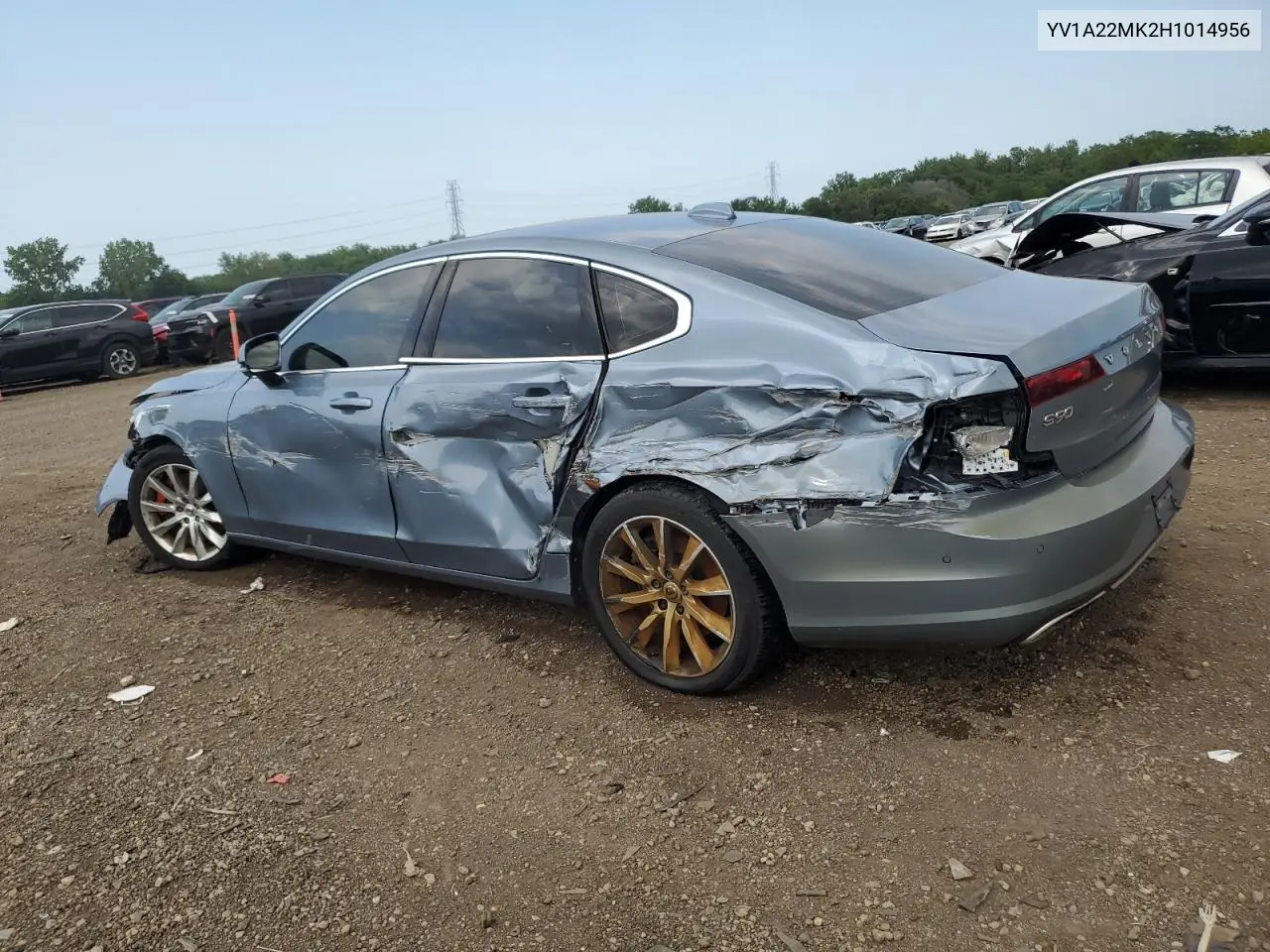 YV1A22MK2H1014956 2017 Volvo S90 T6 Momentum