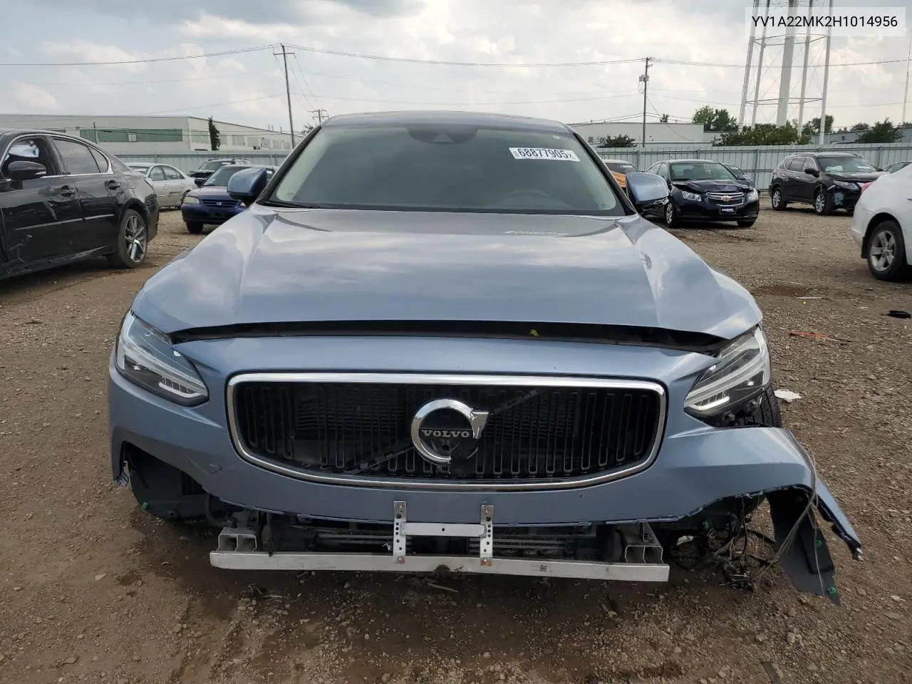 YV1A22MK2H1014956 2017 Volvo S90 T6 Momentum