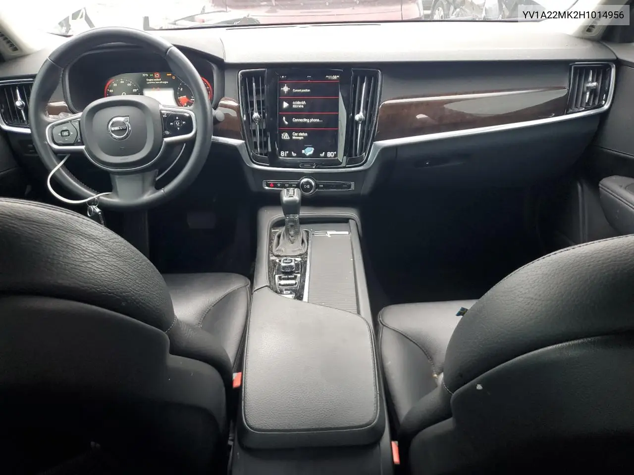 YV1A22MK2H1014956 2017 Volvo S90 T6 Momentum