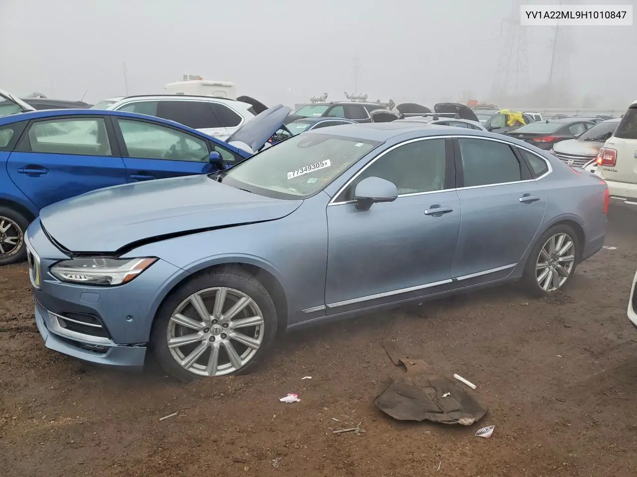 2017 Volvo S90 T6 Inscription VIN: YV1A22ML9H1010847 Lot: 77349305