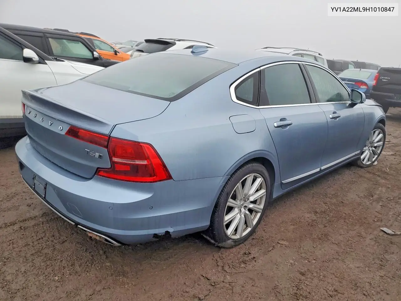 2017 Volvo S90 T6 Inscription VIN: YV1A22ML9H1010847 Lot: 77349305