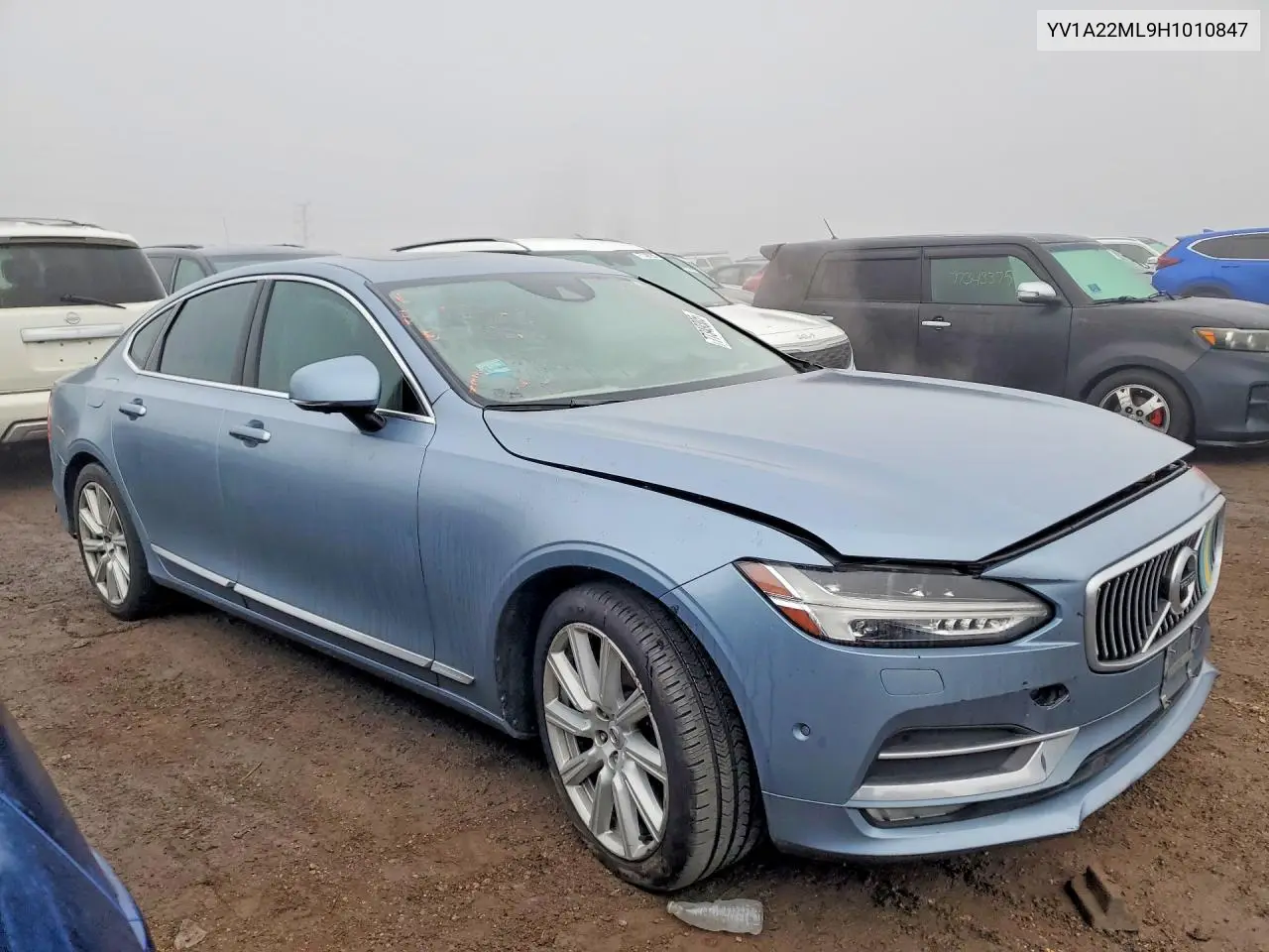 2017 Volvo S90 T6 Inscription VIN: YV1A22ML9H1010847 Lot: 77349305