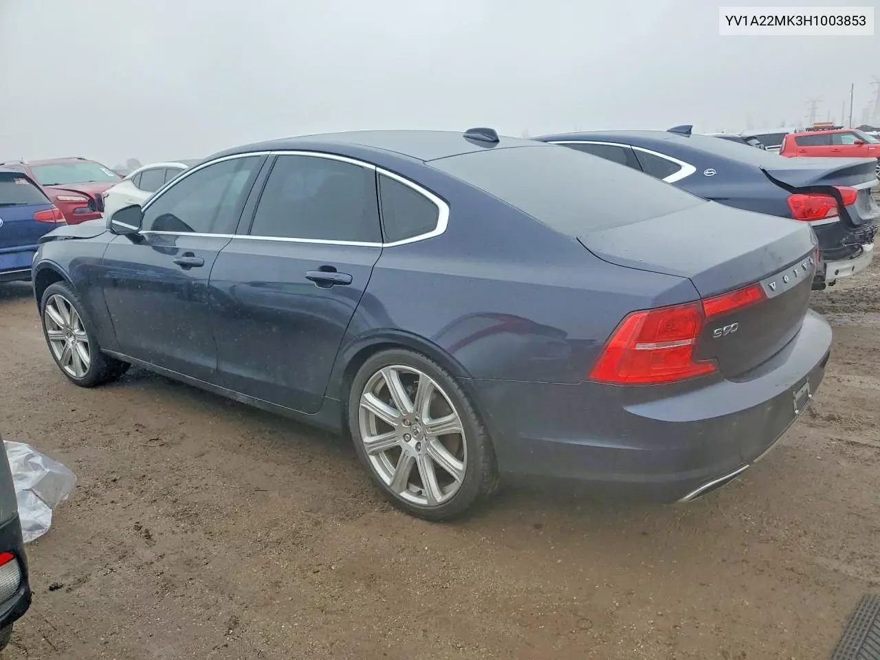 2017 Volvo S90 T6 Momentum VIN: YV1A22MK3H1003853 Lot: 79849655