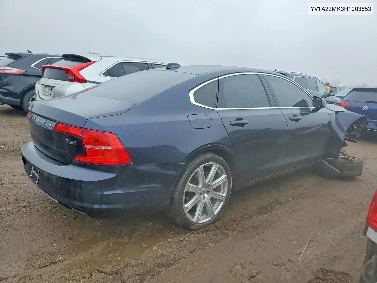 2017 Volvo S90 T6 Momentum VIN: YV1A22MK3H1003853 Lot: 79849655