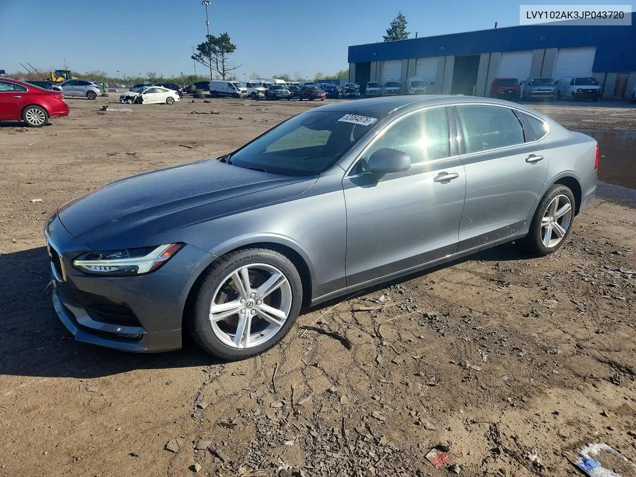 2018 Volvo S90 T5 Momentum VIN: LVY102AK3JP043720 Lot: 52084876