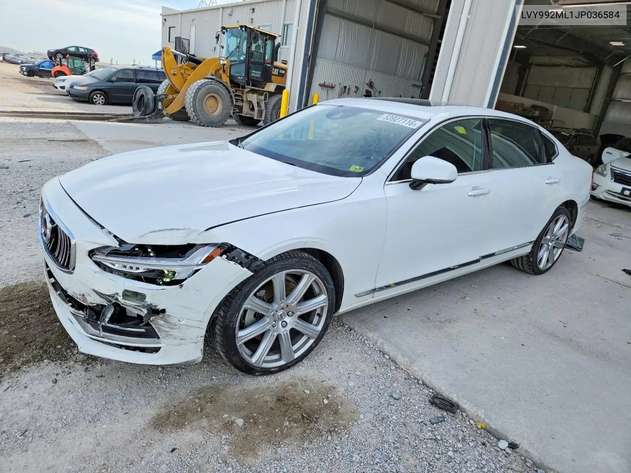 2018 Volvo S90 T6 Inscription VIN: LVY992ML1JP036584 Lot: 53927116
