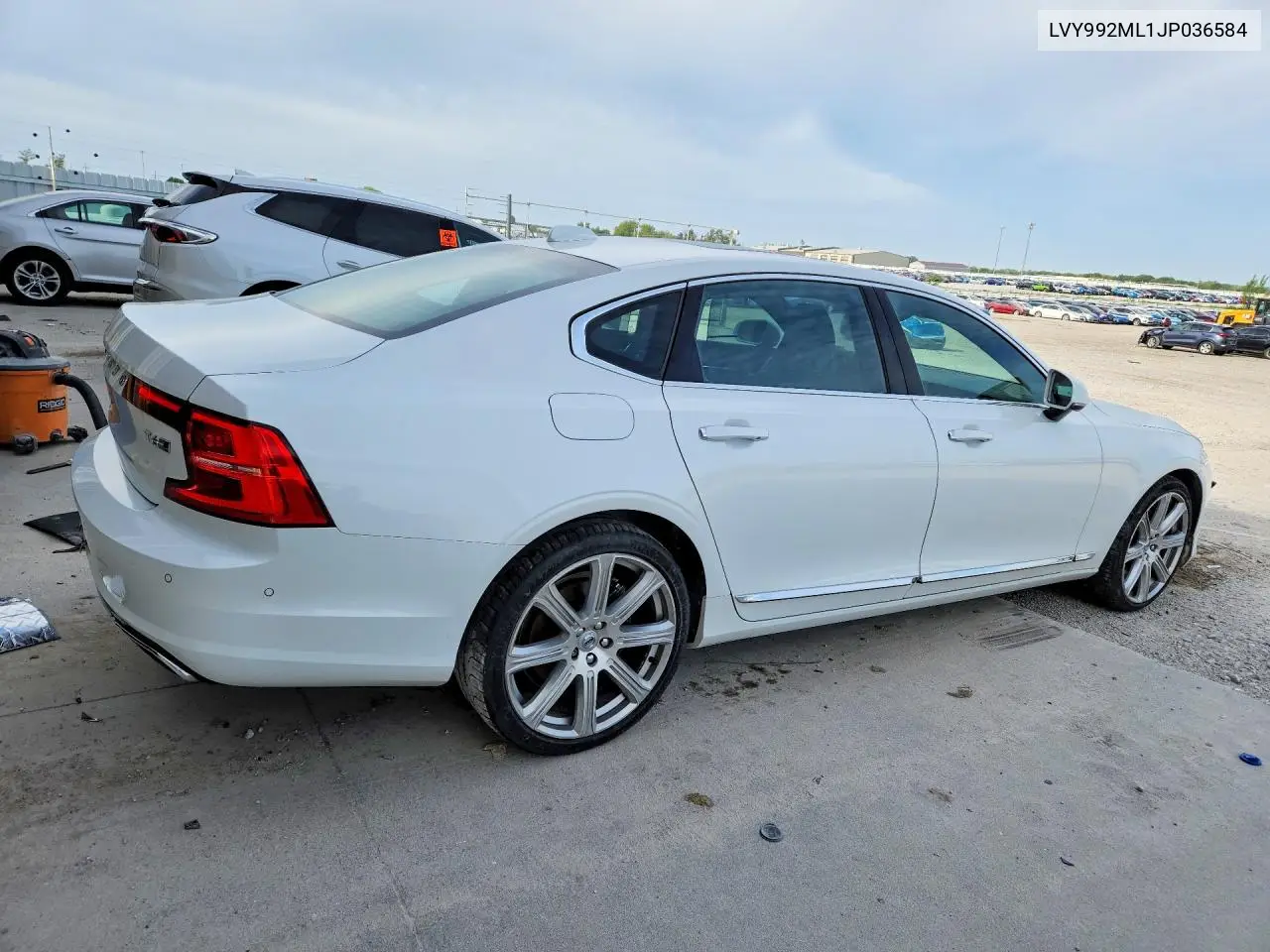 2018 Volvo S90 T6 Inscription VIN: LVY992ML1JP036584 Lot: 53927116