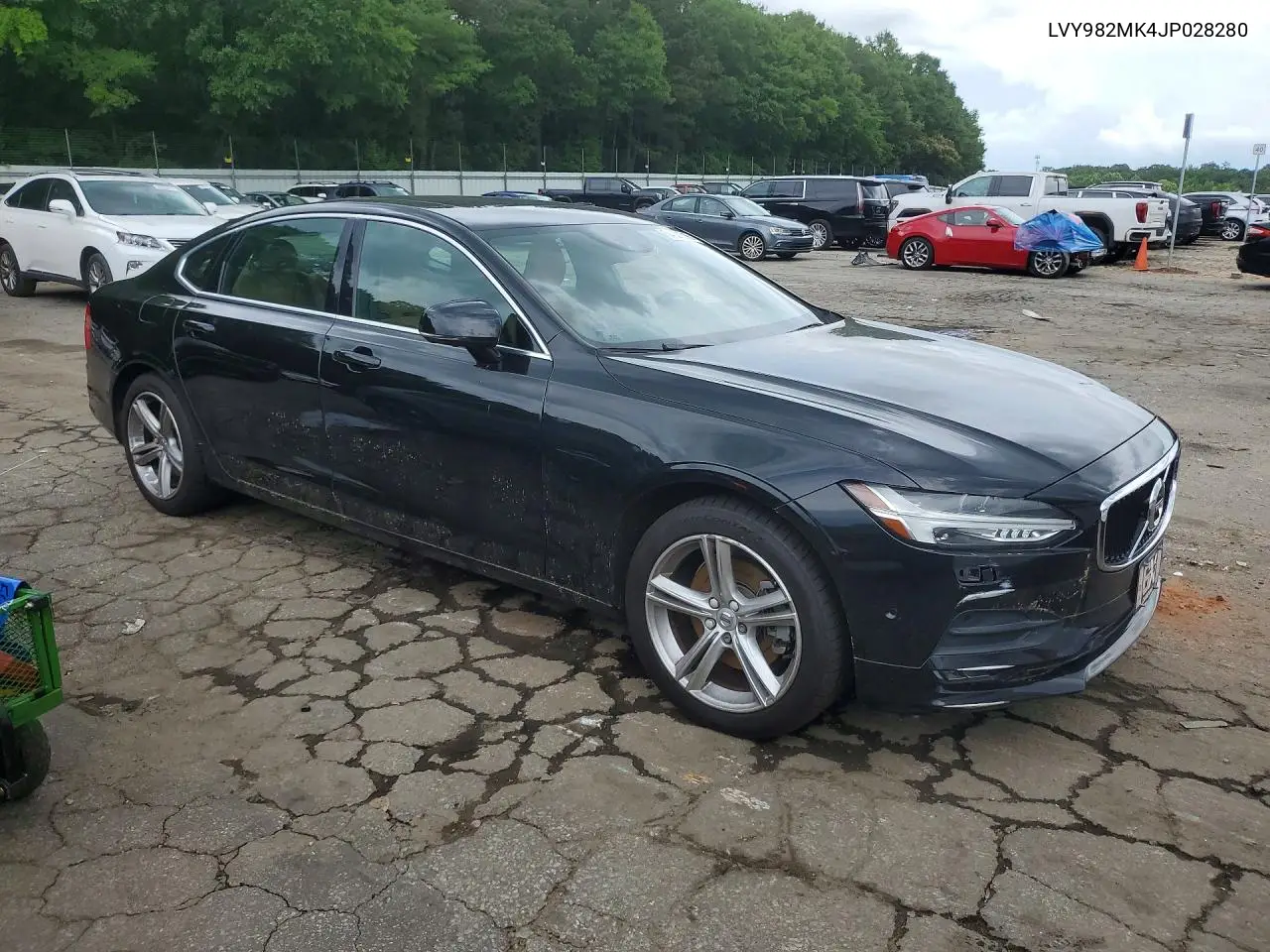 2018 Volvo S90 VIN: LVY982MK4JP028280 Lot: 54321516