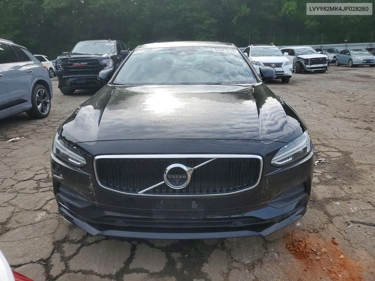 2018 Volvo S90 VIN: LVY982MK4JP028280 Lot: 54321516