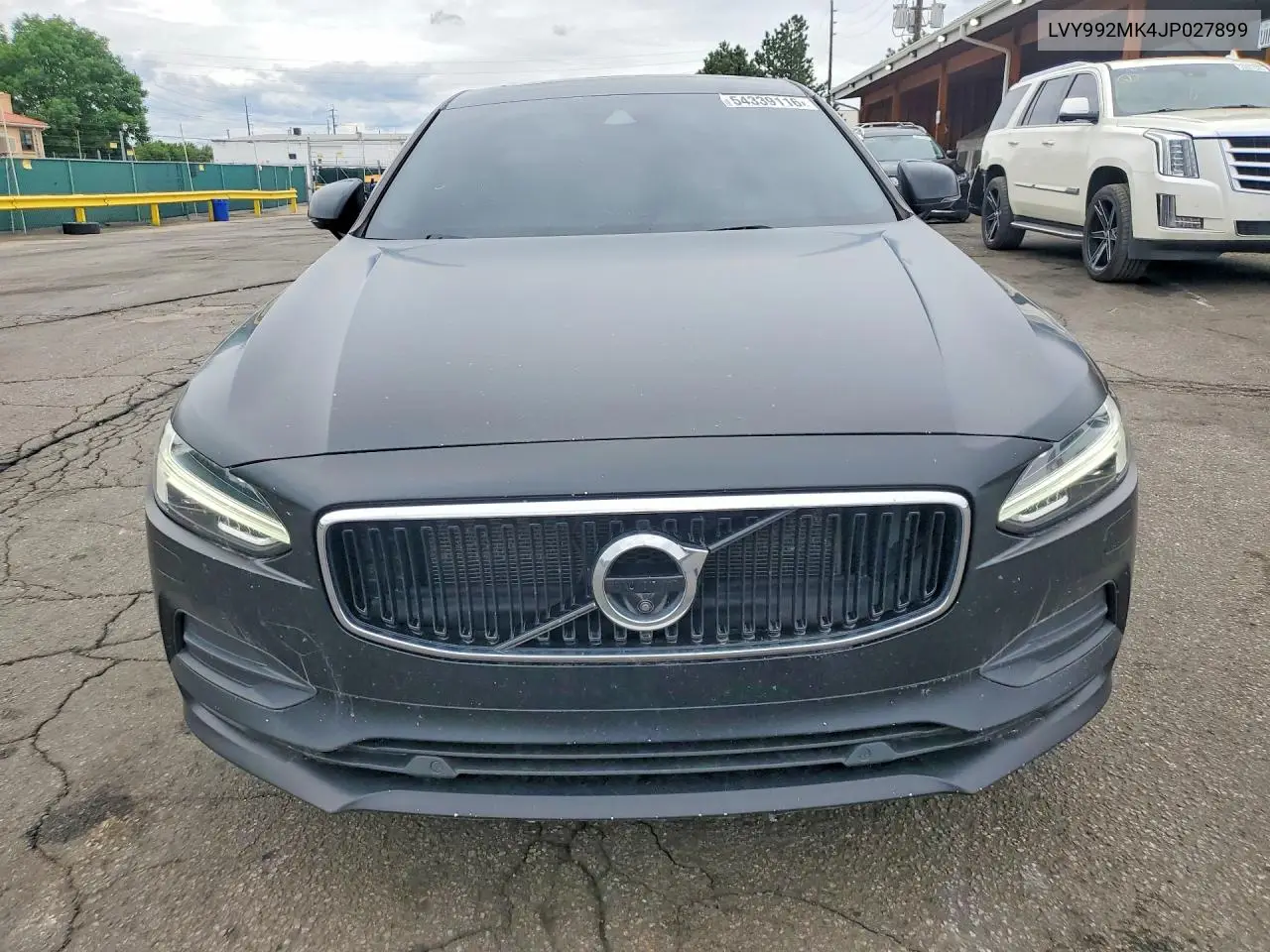 2018 Volvo S90 T6 Momentum VIN: LVY992MK4JP027899 Lot: 54339116