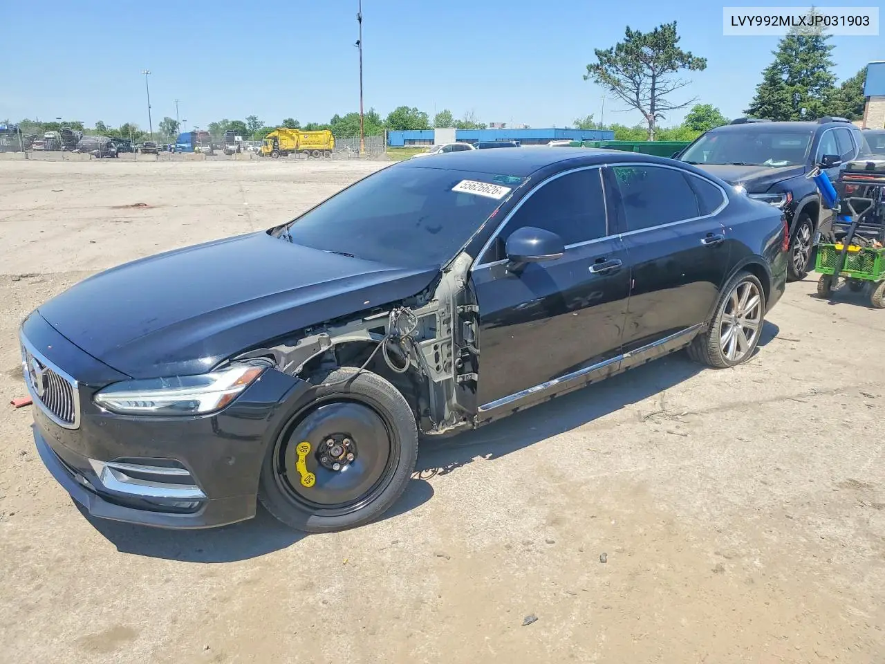 2018 Volvo S90 T6 Inscription VIN: LVY992MLXJP031903 Lot: 55626626