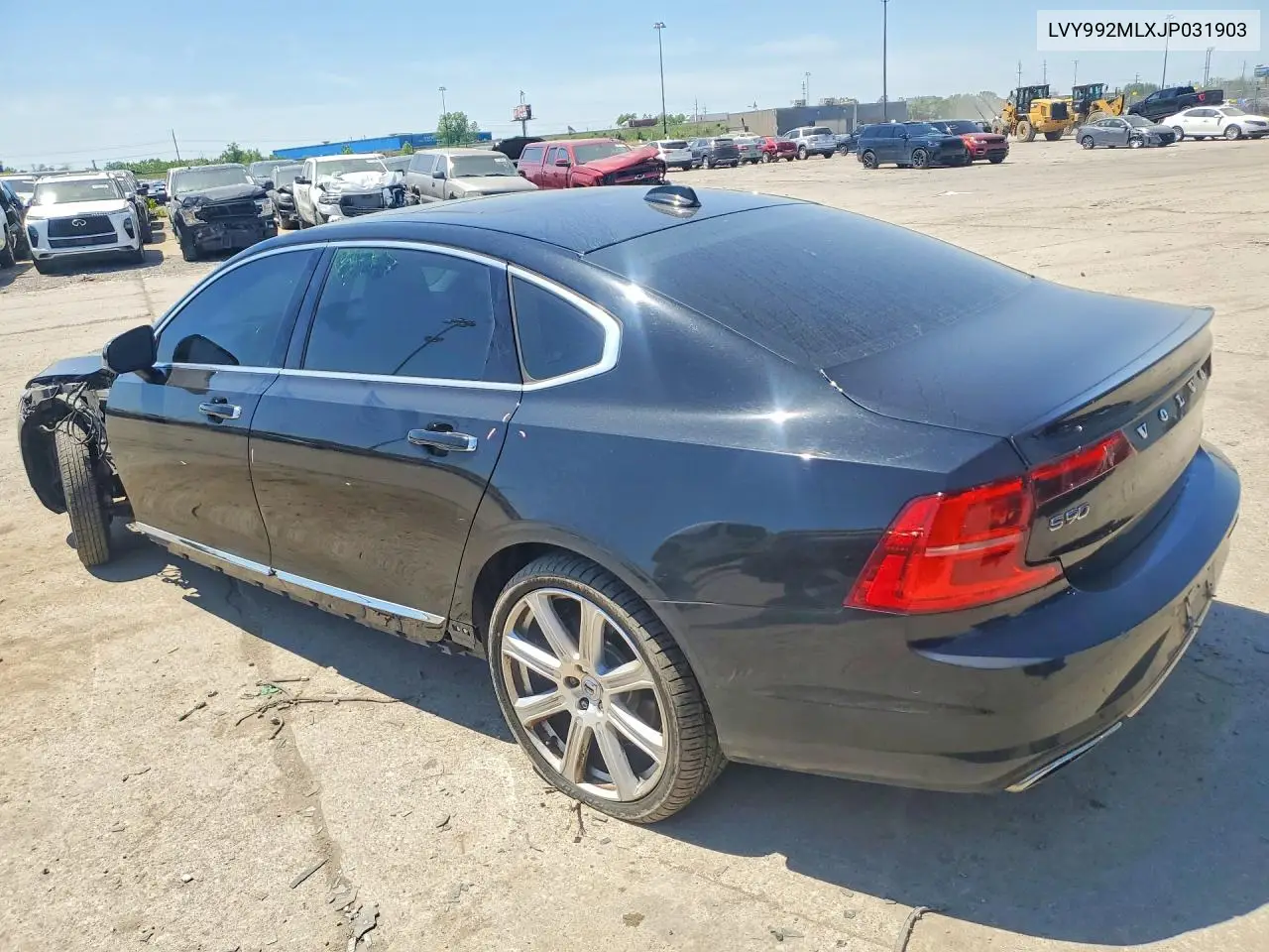 2018 Volvo S90 T6 Inscription VIN: LVY992MLXJP031903 Lot: 55626626