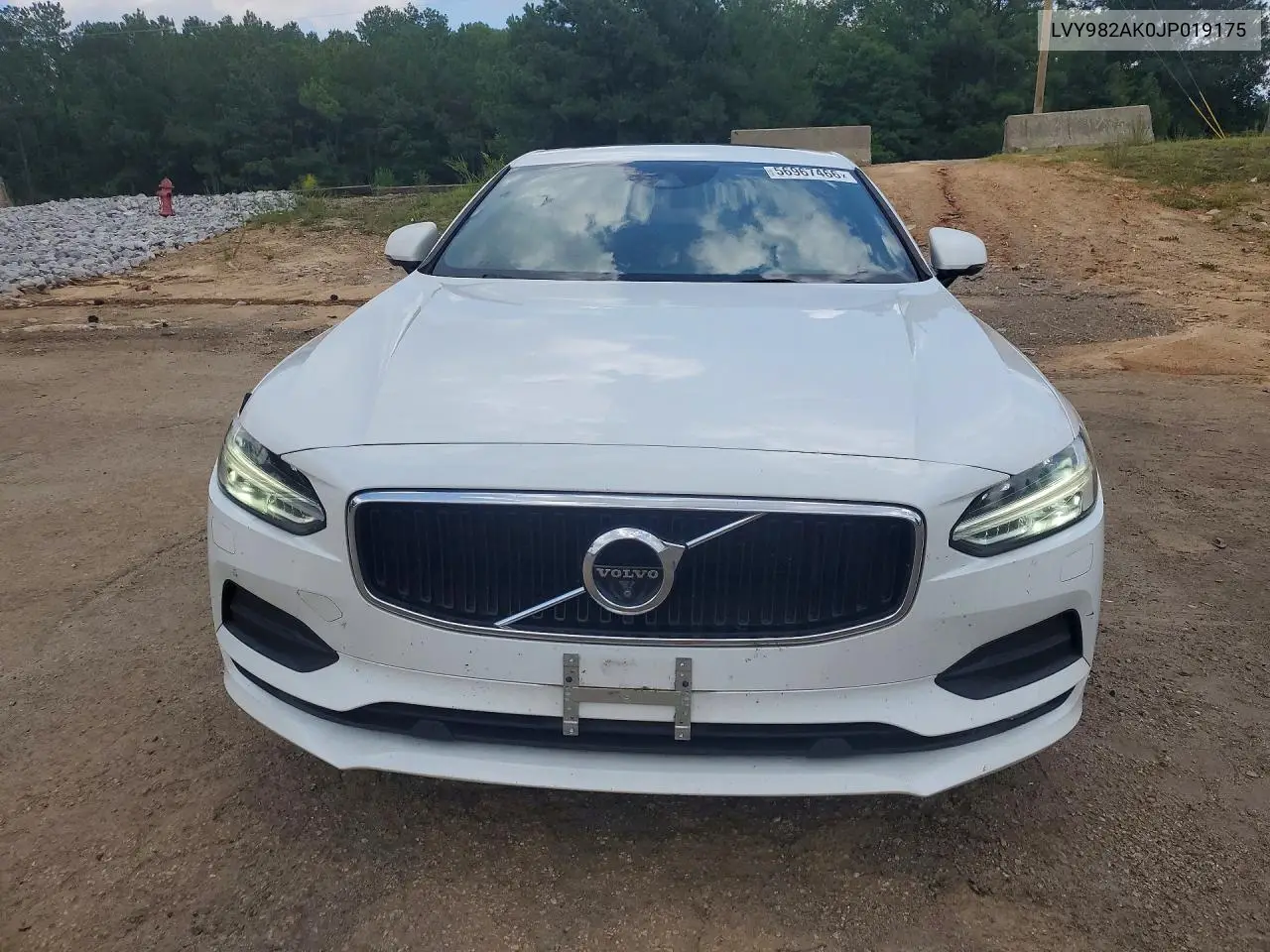 2018 Volvo S90 T5 Momentum VIN: LVY982AK0JP019175 Lot: 56967466