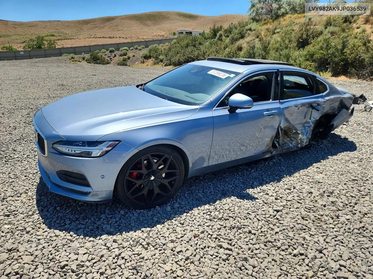 2018 Volvo S90 T5 Momentum VIN: LVY982AK9JP036539 Lot: 57399236