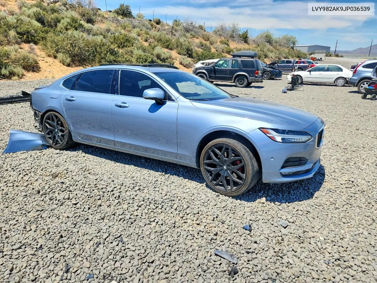 2018 Volvo S90 T5 Momentum VIN: LVY982AK9JP036539 Lot: 57399236