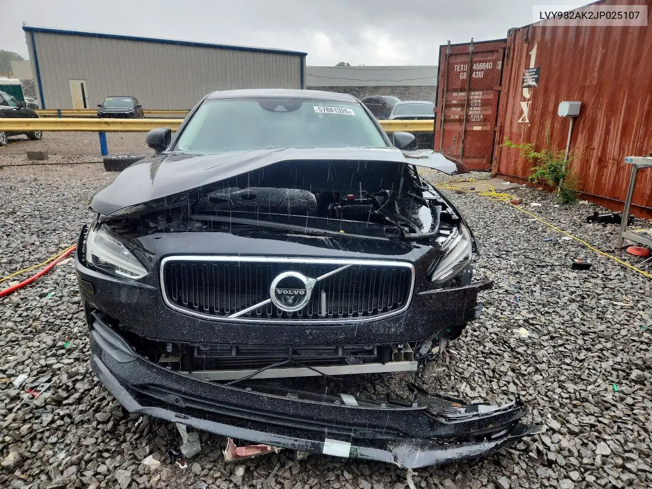 2018 Volvo S90 T5 Momentum VIN: LVY982AK2JP025107 Lot: 57881326