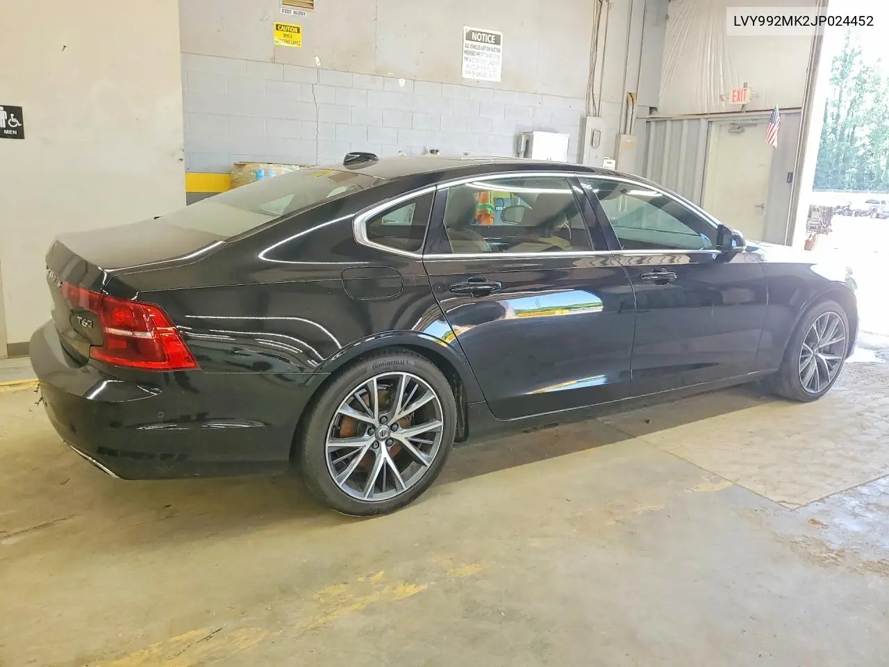 2018 Volvo S90 T6 Momentum VIN: LVY992MK2JP024452 Lot: 59404466
