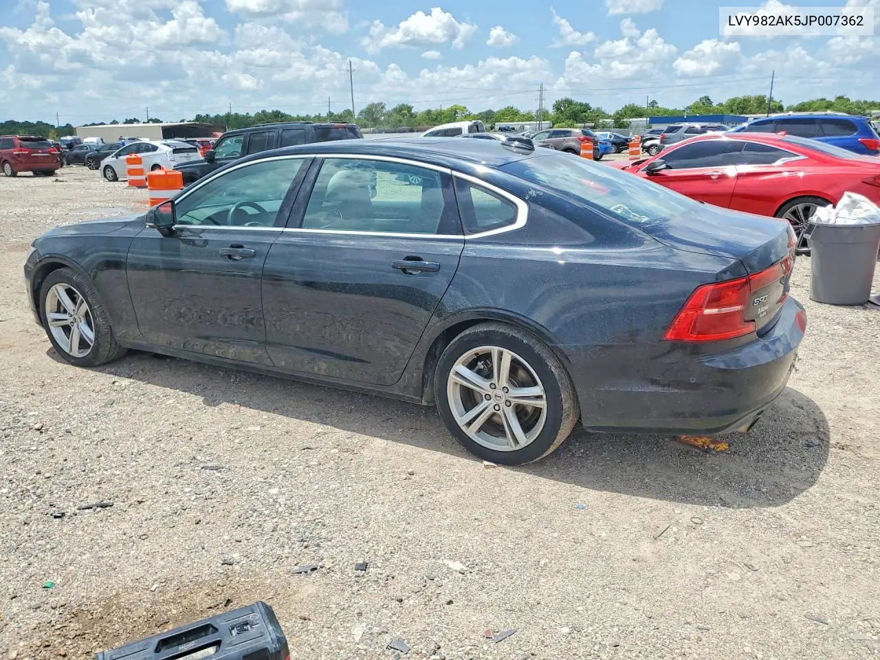 2018 Volvo S90 T5 Momentum VIN: LVY982AK5JP007362 Lot: 59732846