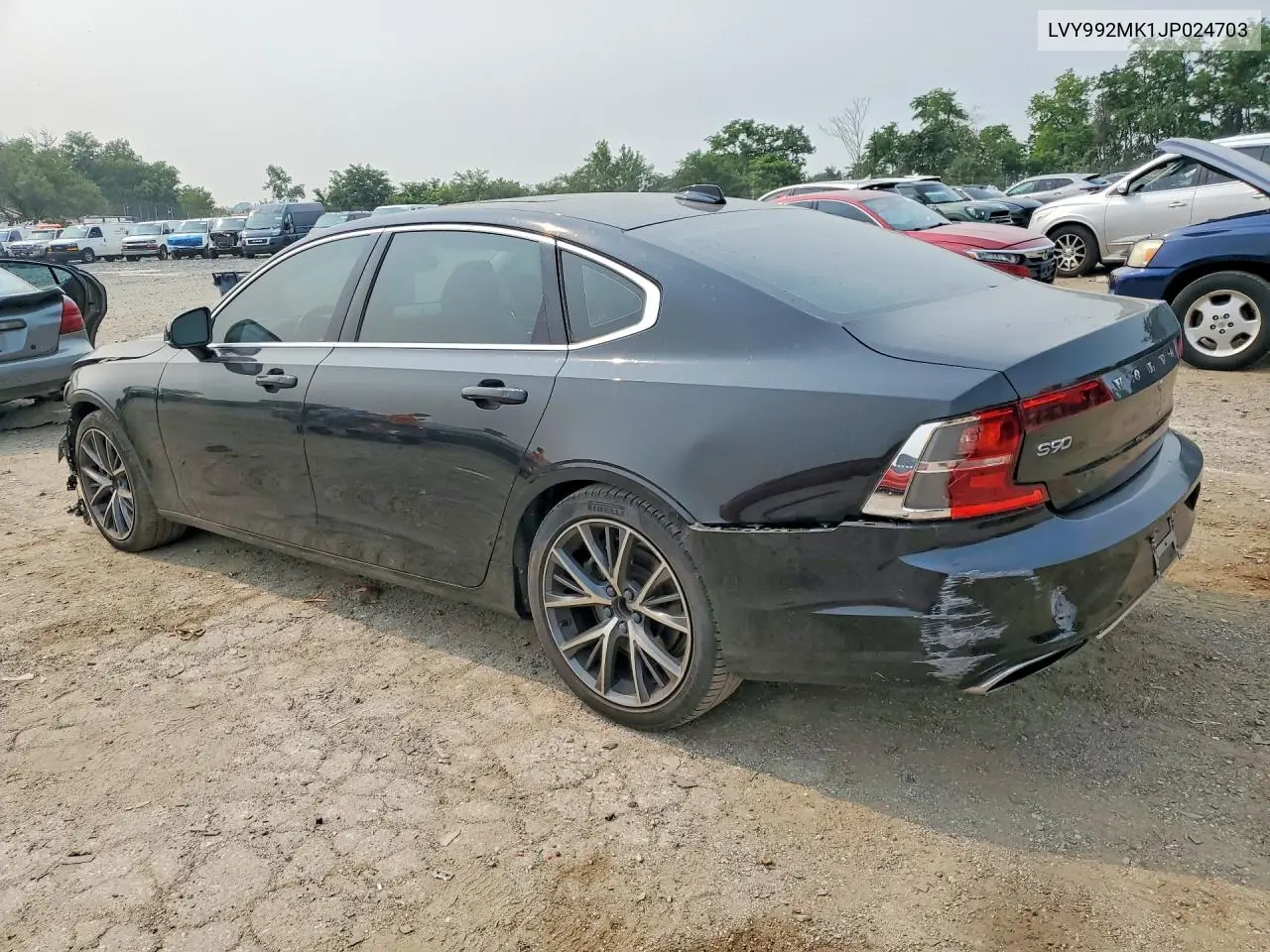 2018 Volvo S90 T6 Momentum VIN: LVY992MK1JP024703 Lot: 60449136