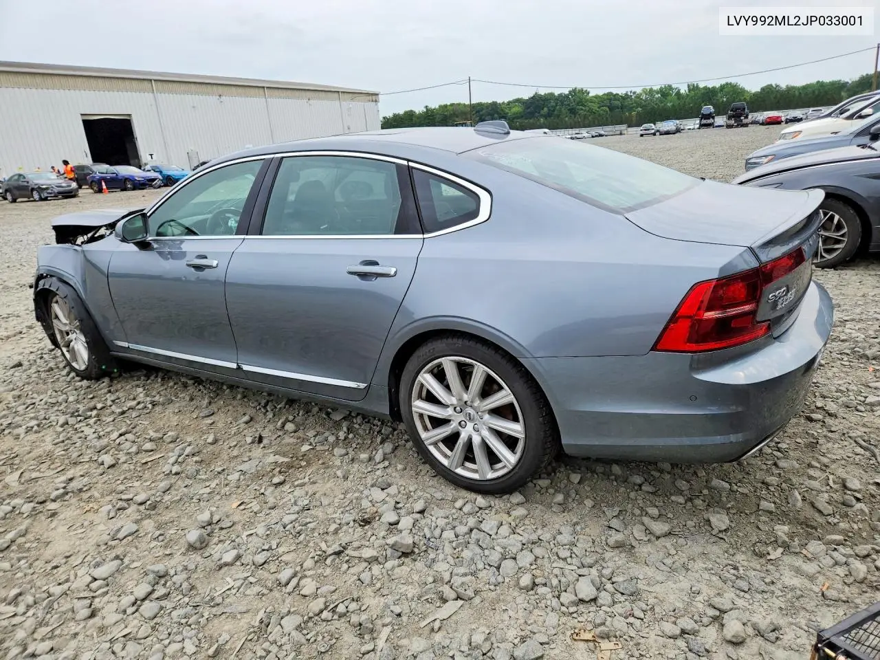 2018 Volvo S90 T6 Inscription VIN: LVY992ML2JP033001 Lot: 60616886
