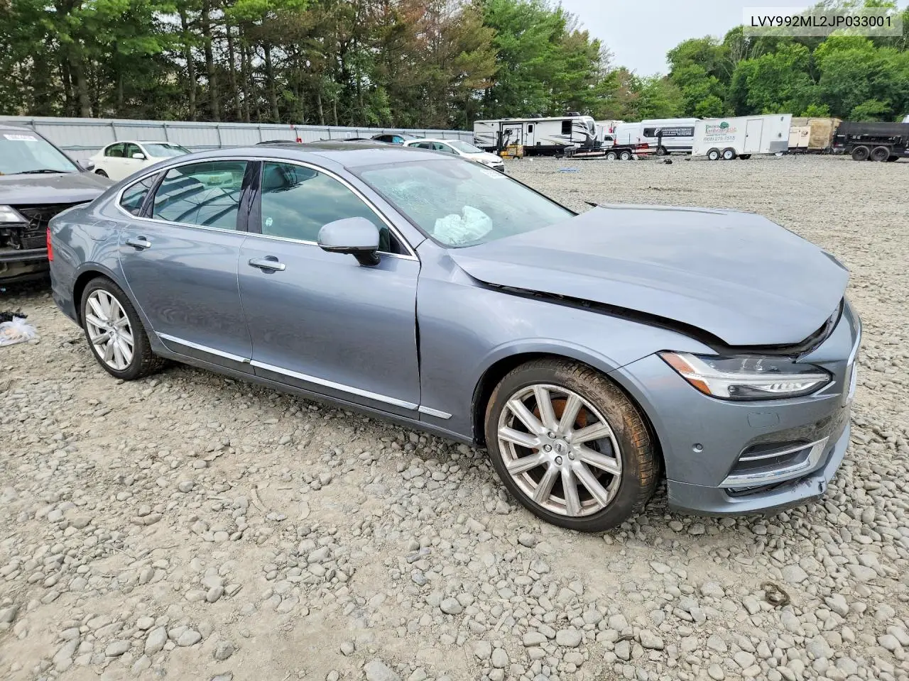 2018 Volvo S90 T6 Inscription VIN: LVY992ML2JP033001 Lot: 60616886