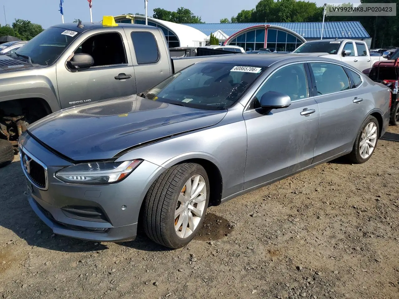 2018 Volvo S90 T6 Momentum VIN: LVY992MK8JP020423 Lot: 60865706