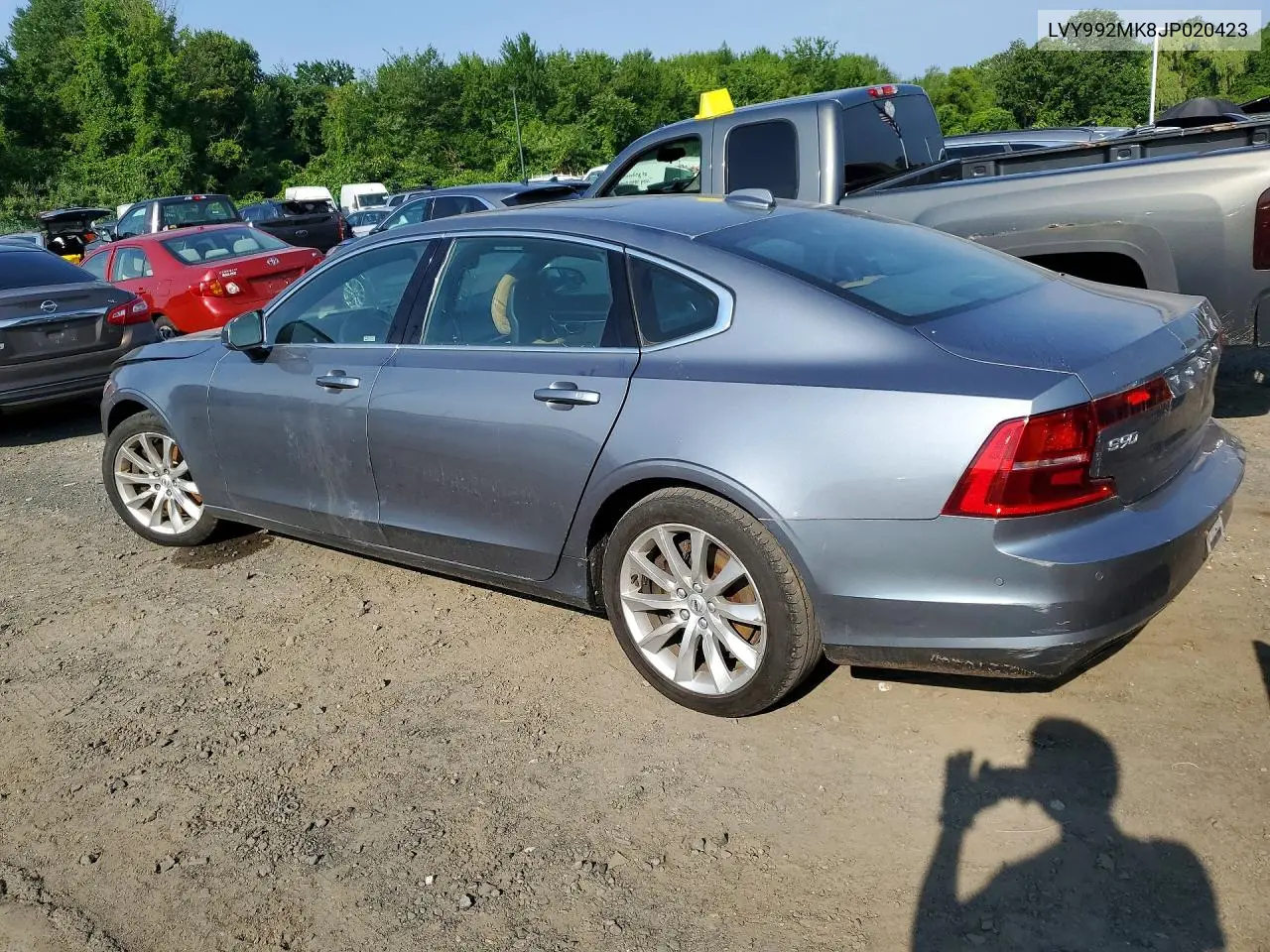 2018 Volvo S90 T6 Momentum VIN: LVY992MK8JP020423 Lot: 60865706
