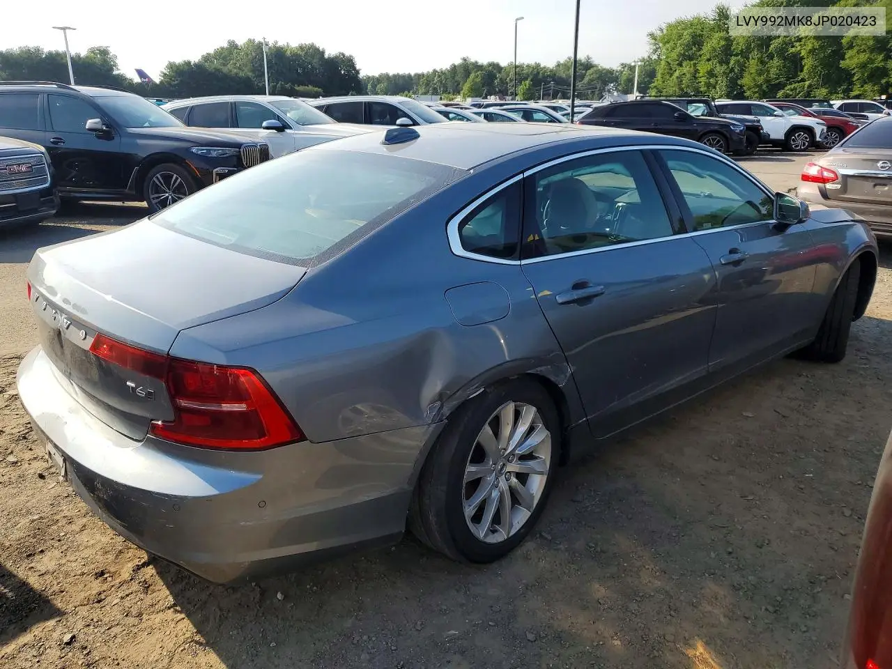 2018 Volvo S90 T6 Momentum VIN: LVY992MK8JP020423 Lot: 60865706