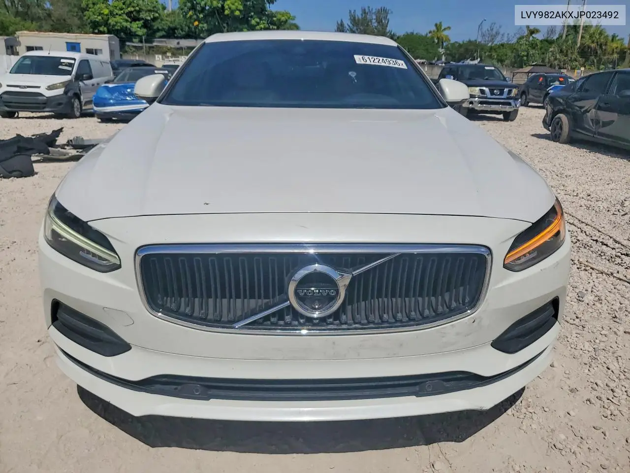2018 Volvo S90 T5 Momentum VIN: LVY982AKXJP023492 Lot: 61224936