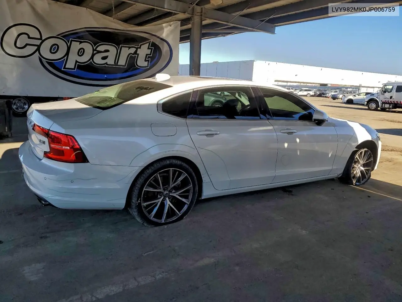 2018 Volvo S90 T5 Momentum VIN: LVY982MK0JP006759 Lot: 72438275
