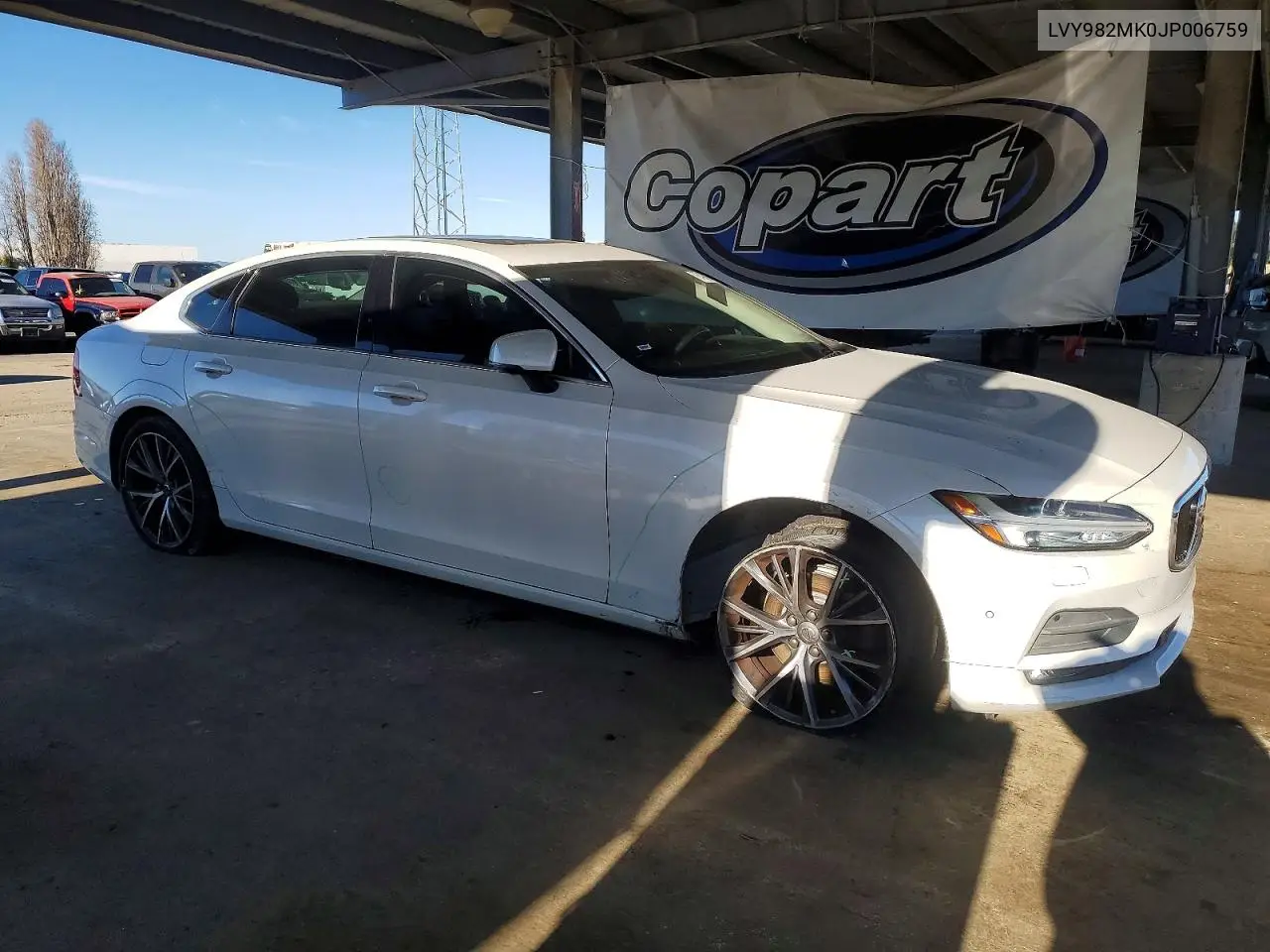 2018 Volvo S90 T5 Momentum VIN: LVY982MK0JP006759 Lot: 72438275