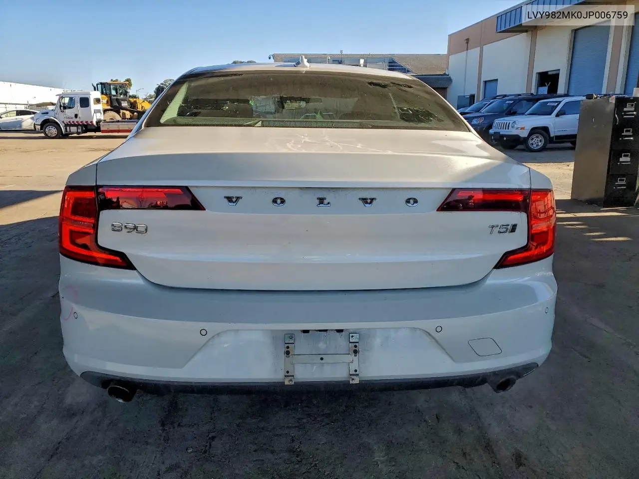 2018 Volvo S90 T5 Momentum VIN: LVY982MK0JP006759 Lot: 72438275