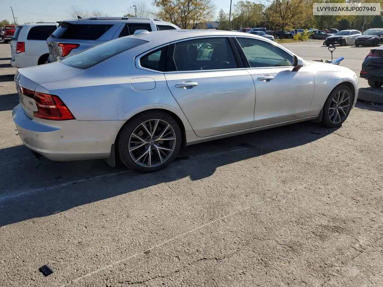 2018 Volvo S90 T5 Momentum VIN: LVY982AK8JP007940 Lot: 86713495